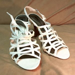 White APT. 9 Sandals